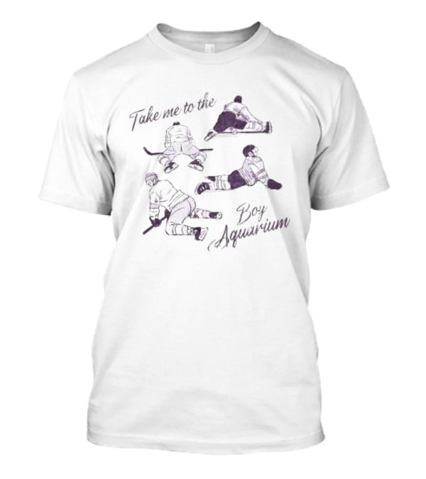 Take Me To The Boy Aquarium Hockey Players Spencer's T-Shirt