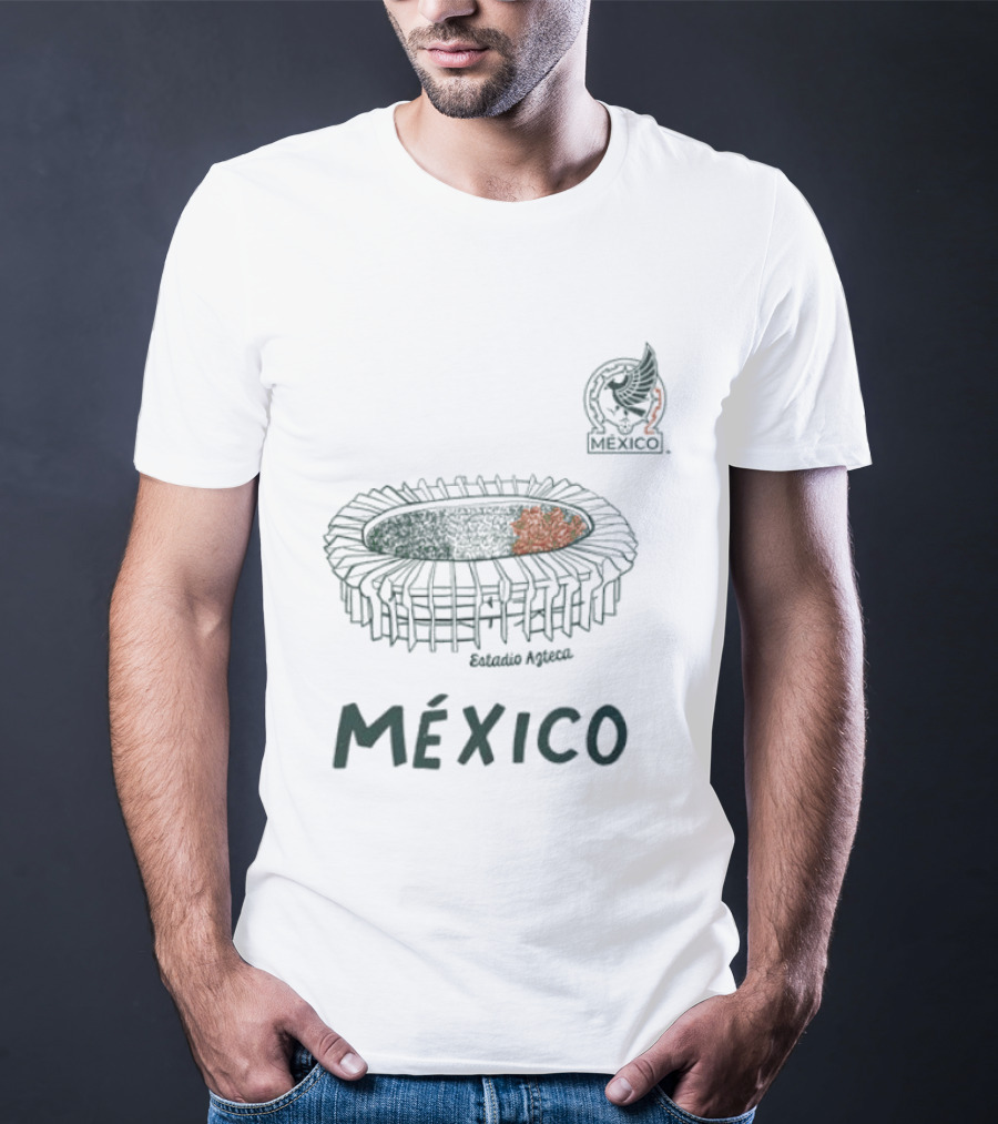 México National Team Azteca Stadium Vive La Fete T-Shirt