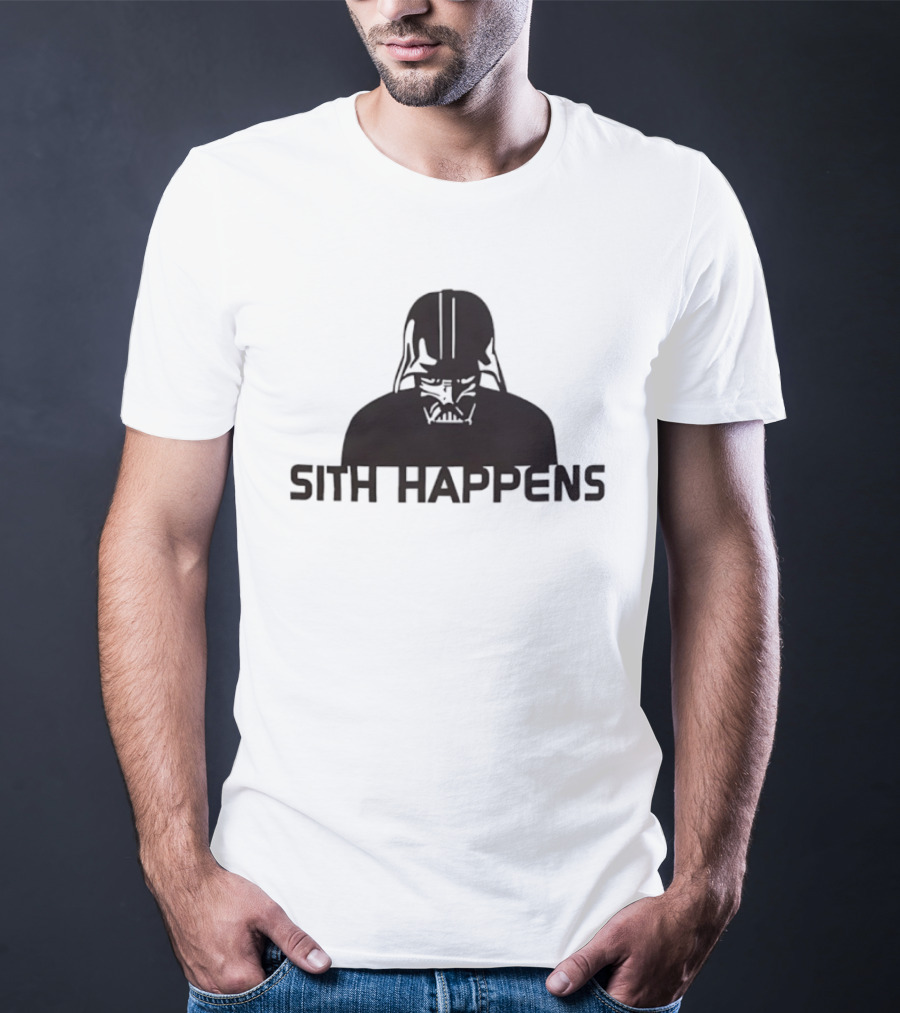 Star Wars Darth Vader Sith Happens T-Shirt