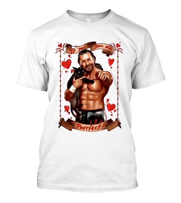 To Me You Are Purrfect Kenny Omega Valentine's Day Series T-Shirt