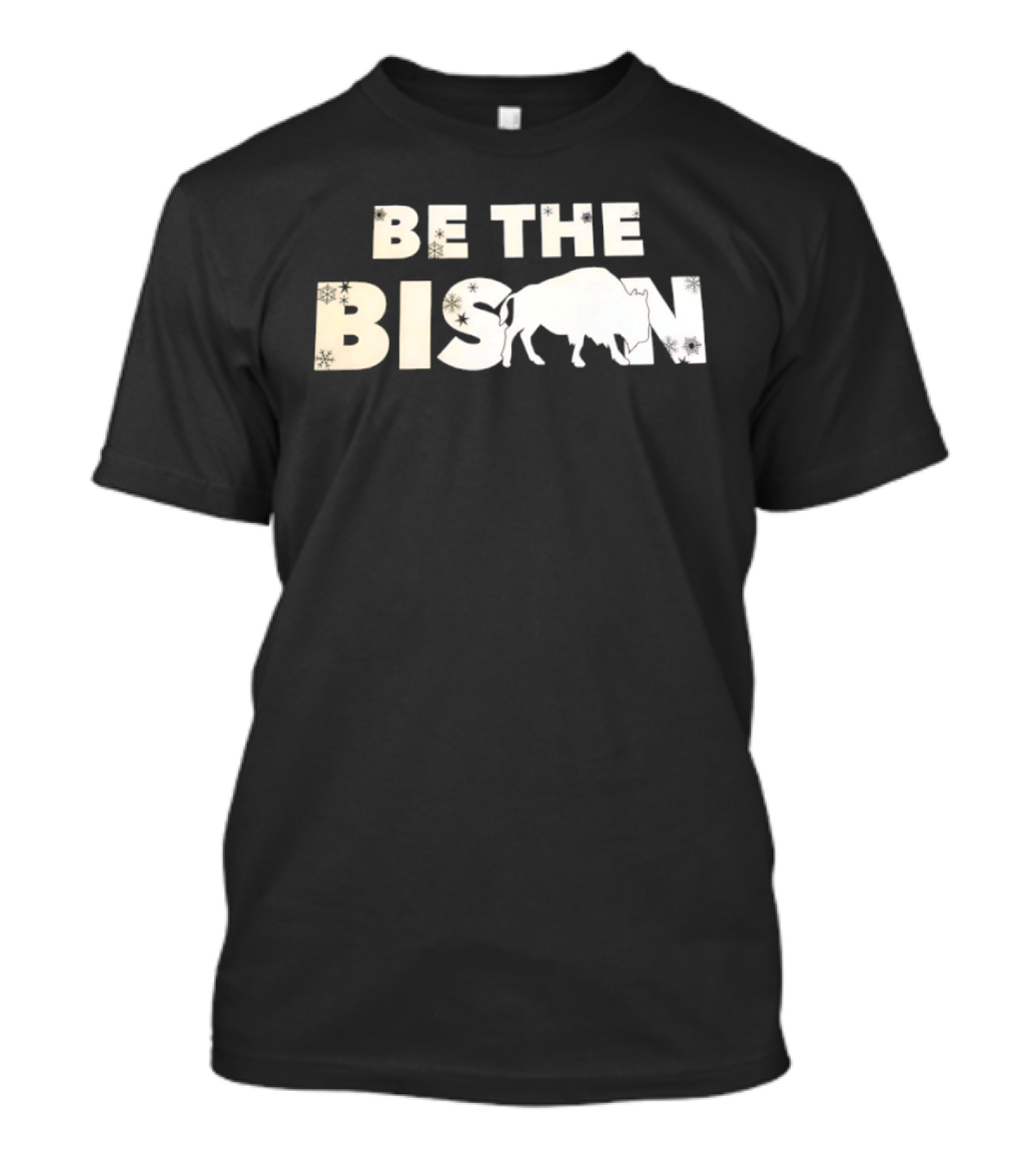 Be The Bison Christmas T-Shirt