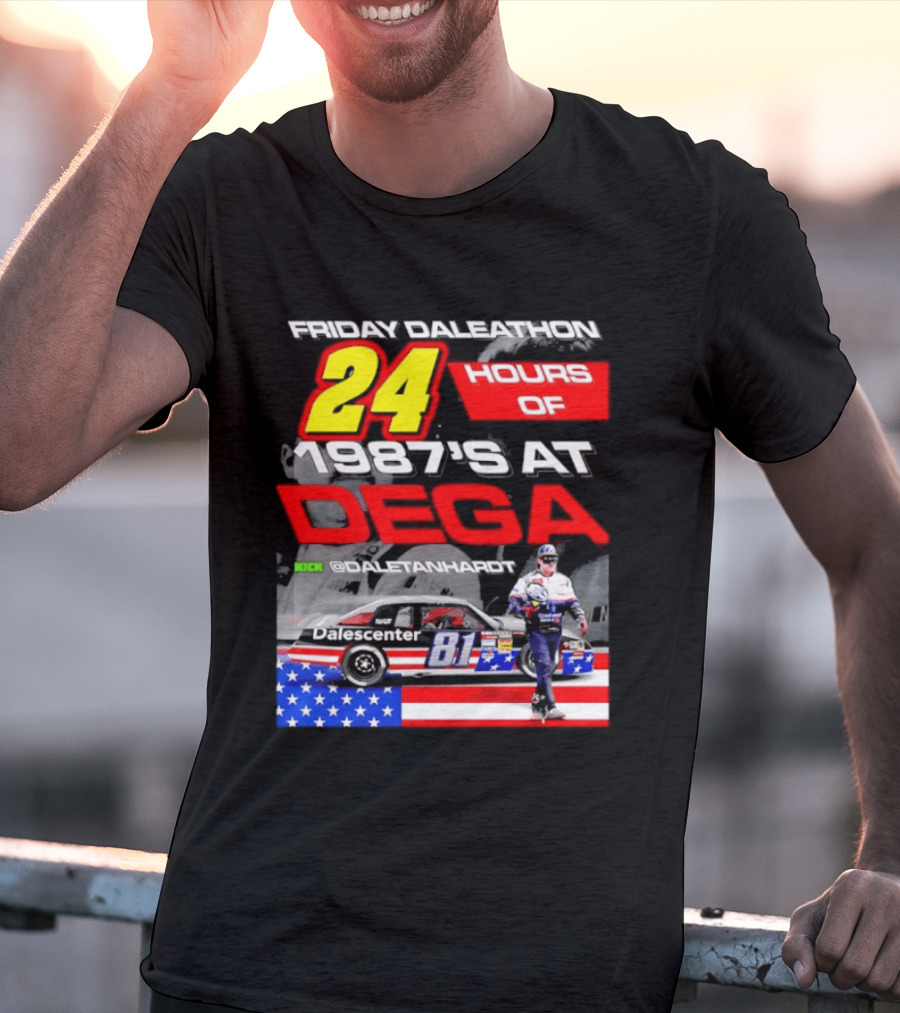 Friday Daleathon 24 Hours Of 1987's Race At Dega @DaleTanhardt 81 T-Shirt