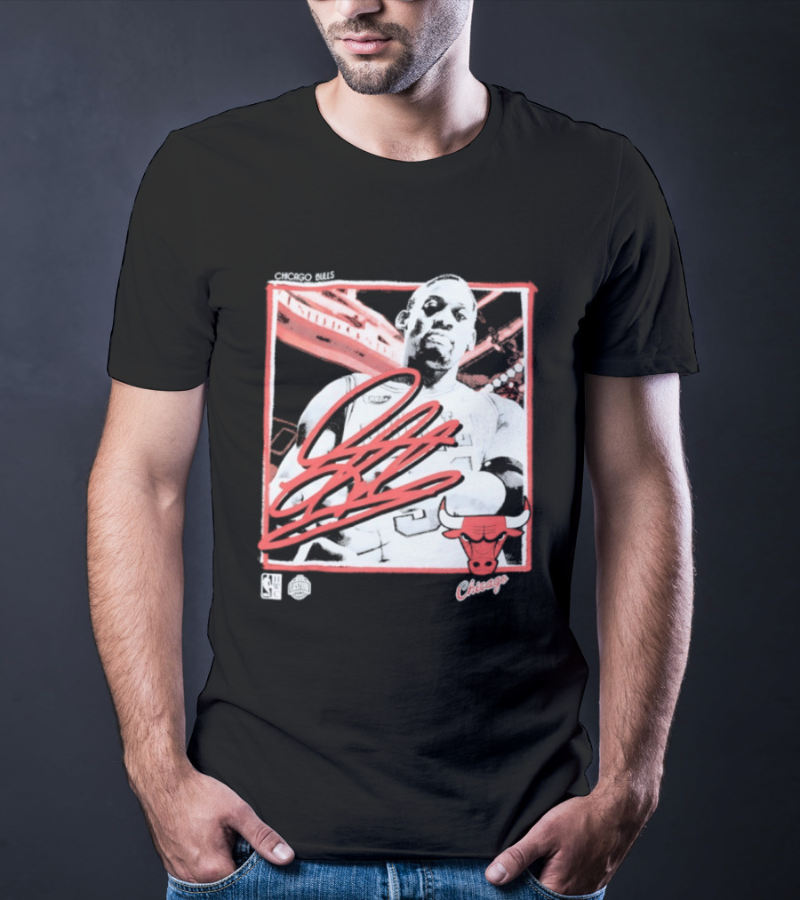 Dennis Rodman Chicago Bulls Basketball T-Shirt