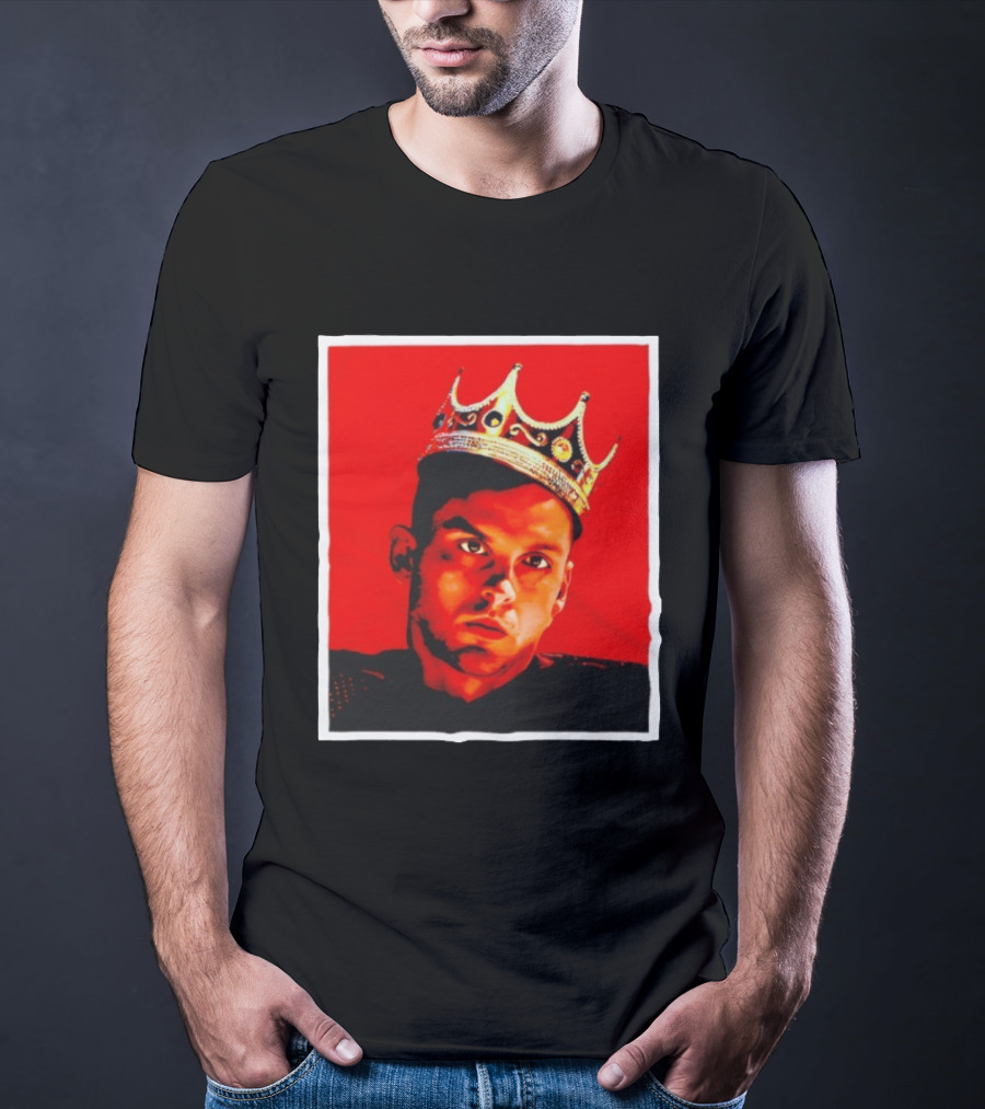 Ilya Sorokin King New York Islanders Bold Red Crown T-Shirt