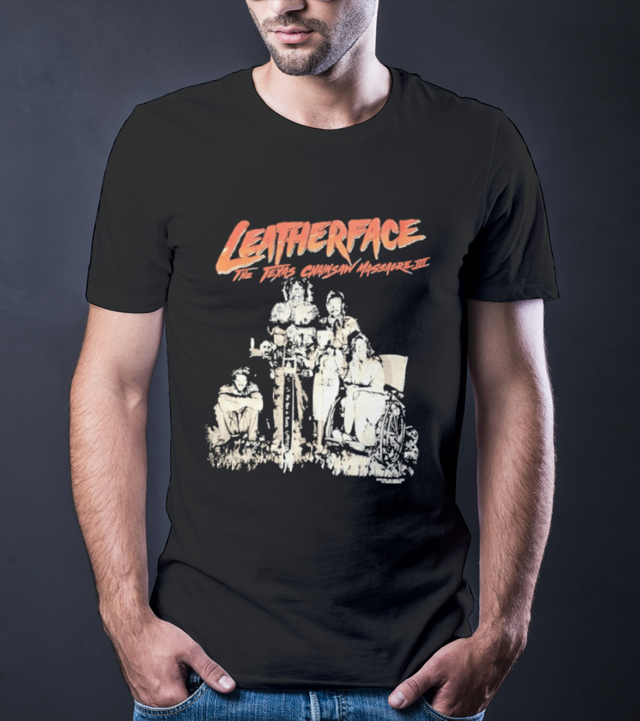 Leatherface The Texas Chainsaw Massacre III Horror Movie Fan Collectible T-Shirt