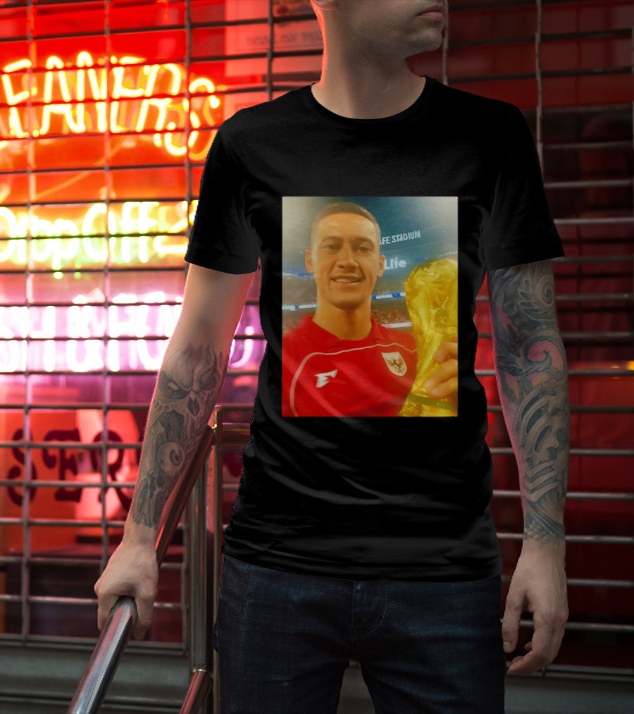 Life Stadium Álex Grimaldo Bundesliga Trophy Event Image T-Shirt