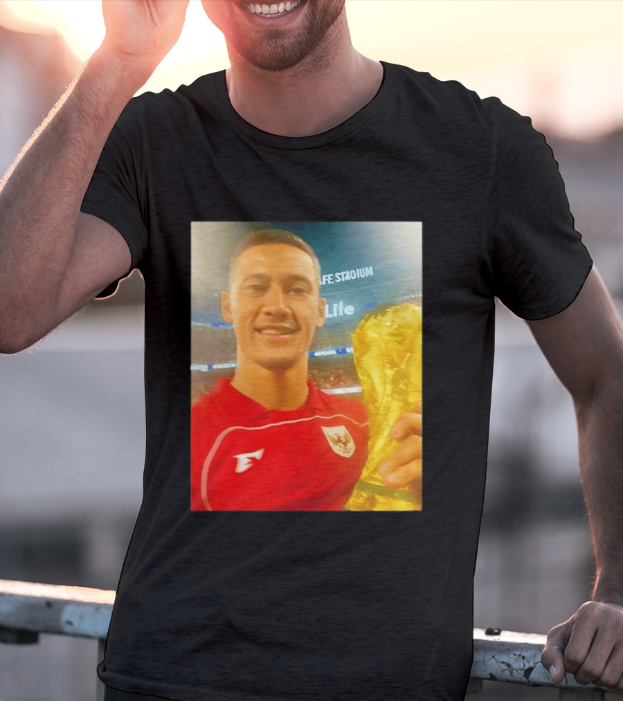 Life Stadium Álex Grimaldo Bundesliga Trophy Event Image T-Shirt