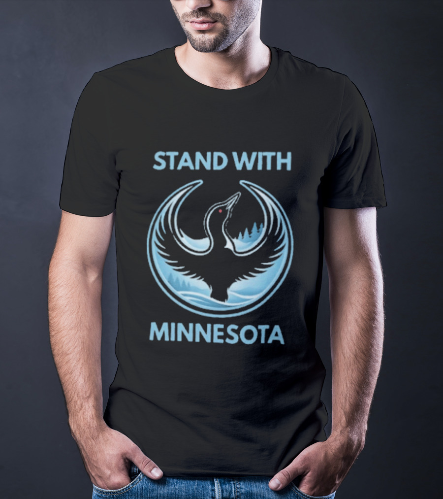 Stand With Minnesota Loon T-Shirt