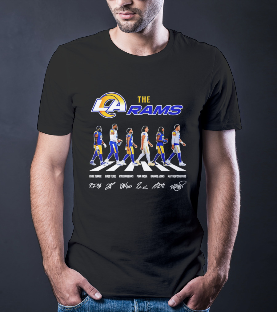 The Los Angeles Rams Abbey Road Signature Edition 2026 T-Shirt