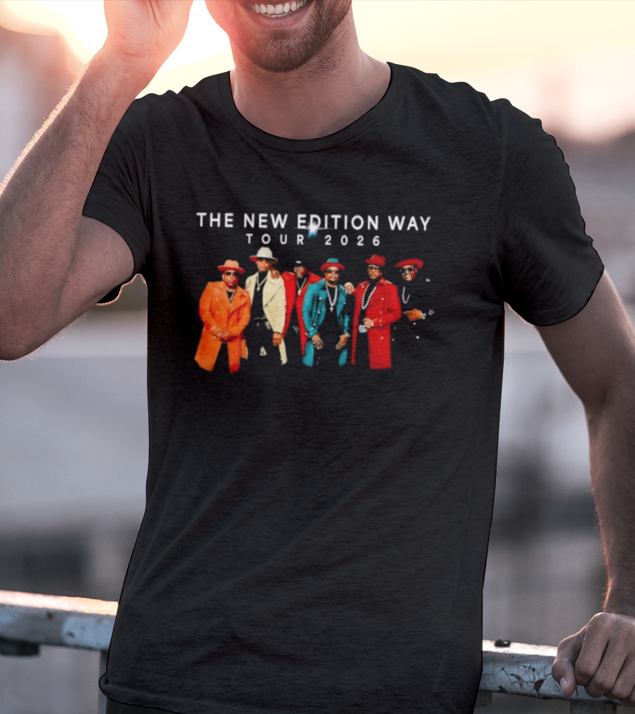 The New Edition Way Tour 2026 Concert Fashion T-Shirt