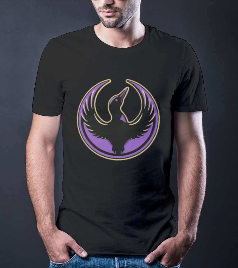 Rebel Loon Minnesota Rebel Alliance Purple Loon T-Shirt