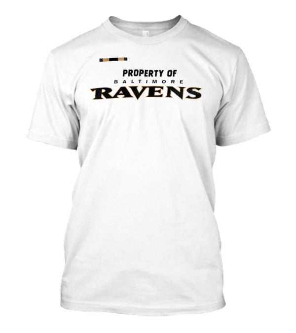 Property Of Baltimore Ravens NFL Team Gear T-Shirt