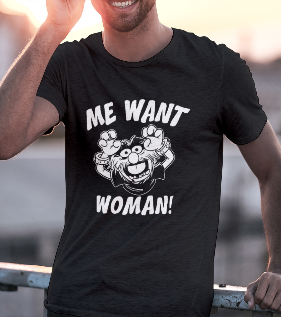 Animal Me Want Woman The Muppet Show T-Shirt