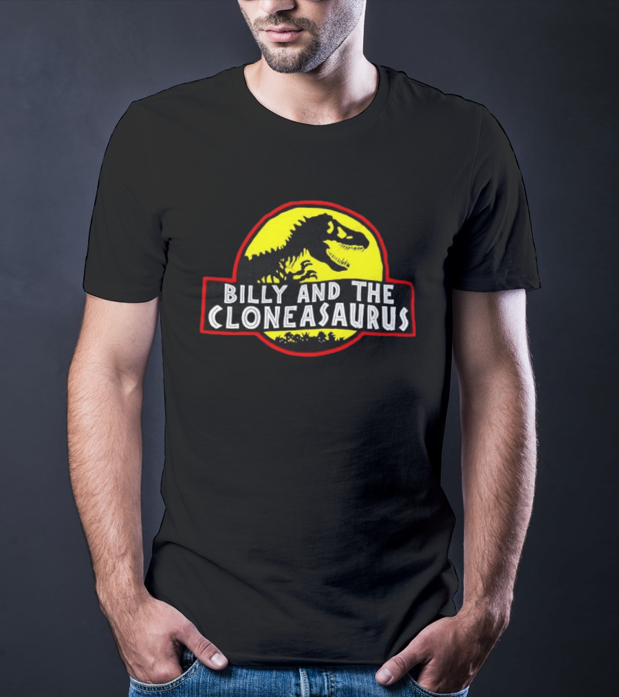 Billy And The Cloneasaurus Dinosaur Park T-Shirt