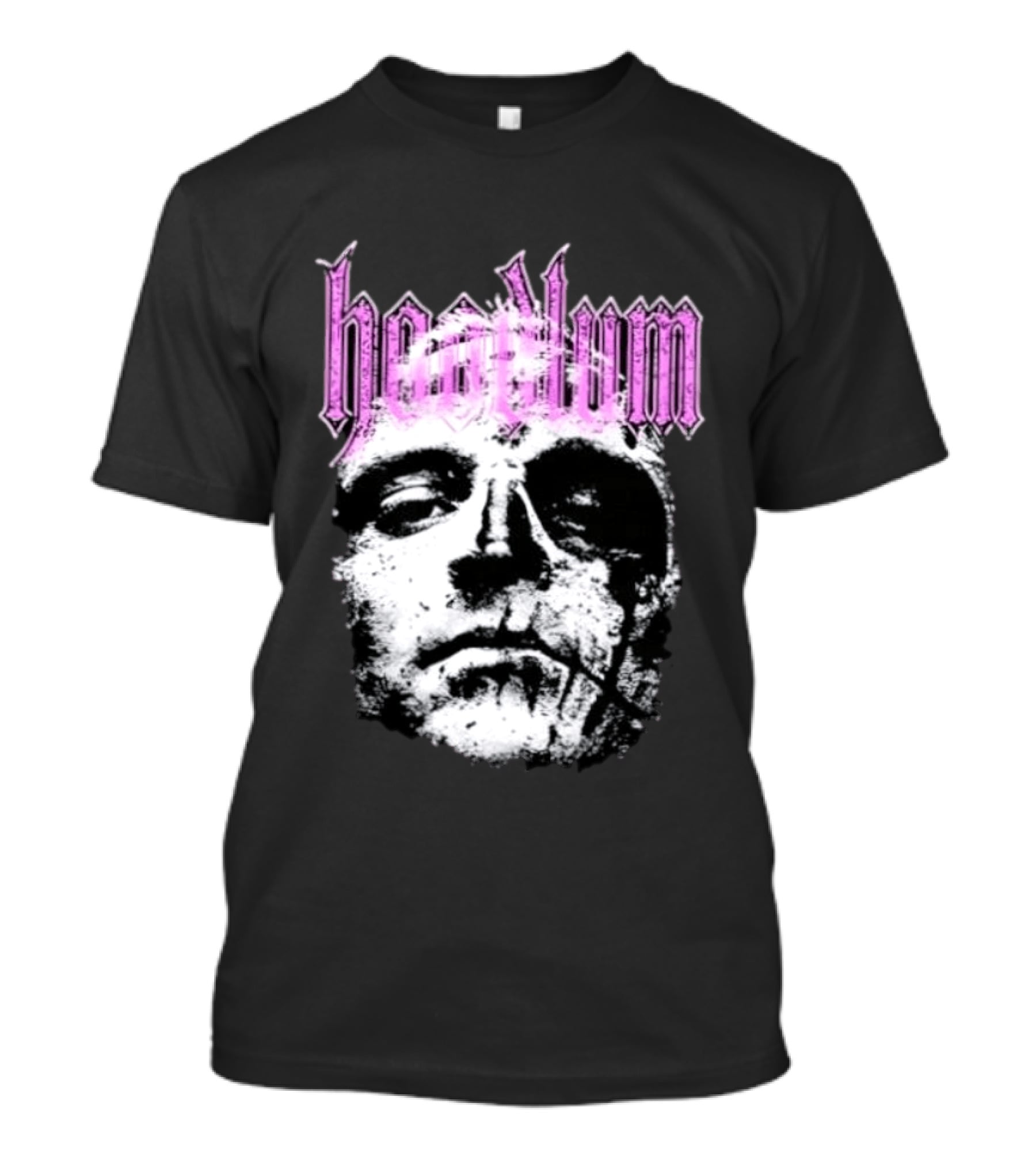Hoodlum Gothic Style Rough Face T-Shirt