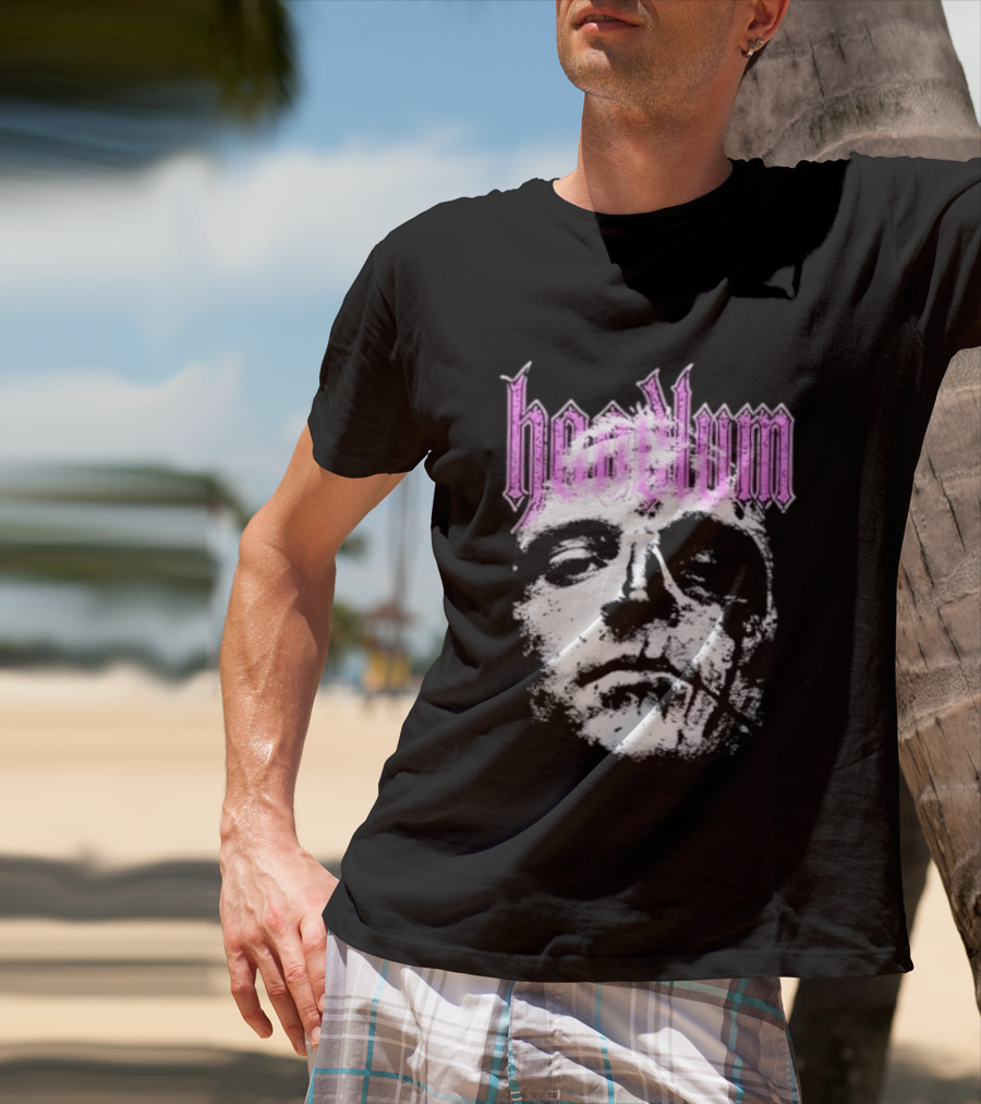 Hoodlum Gothic Style Rough Face T-Shirt