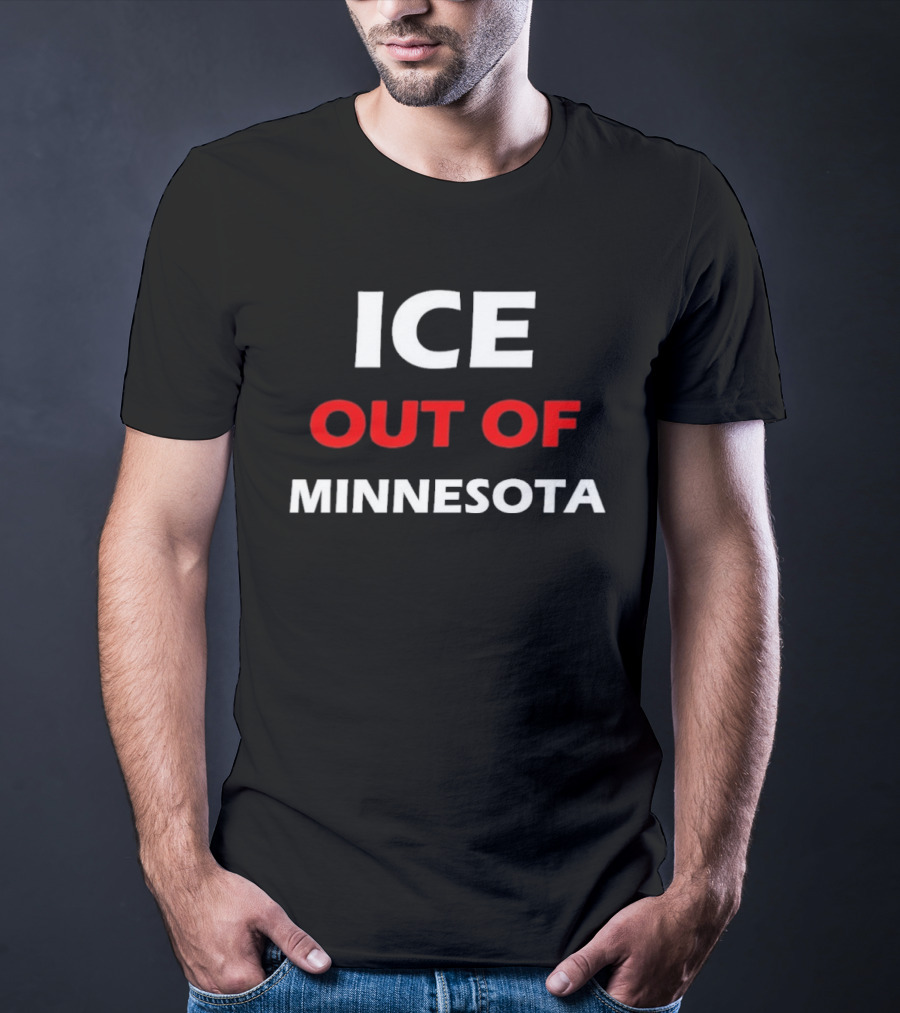 ICE Out Of Minnesota Protest T-Shirt