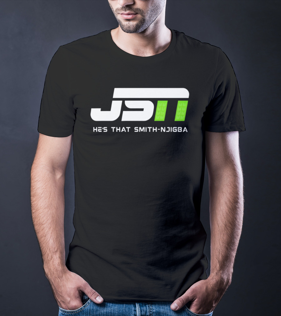 JSN He's That Smith Njigba Seattle Seahawks Football T-Shirt