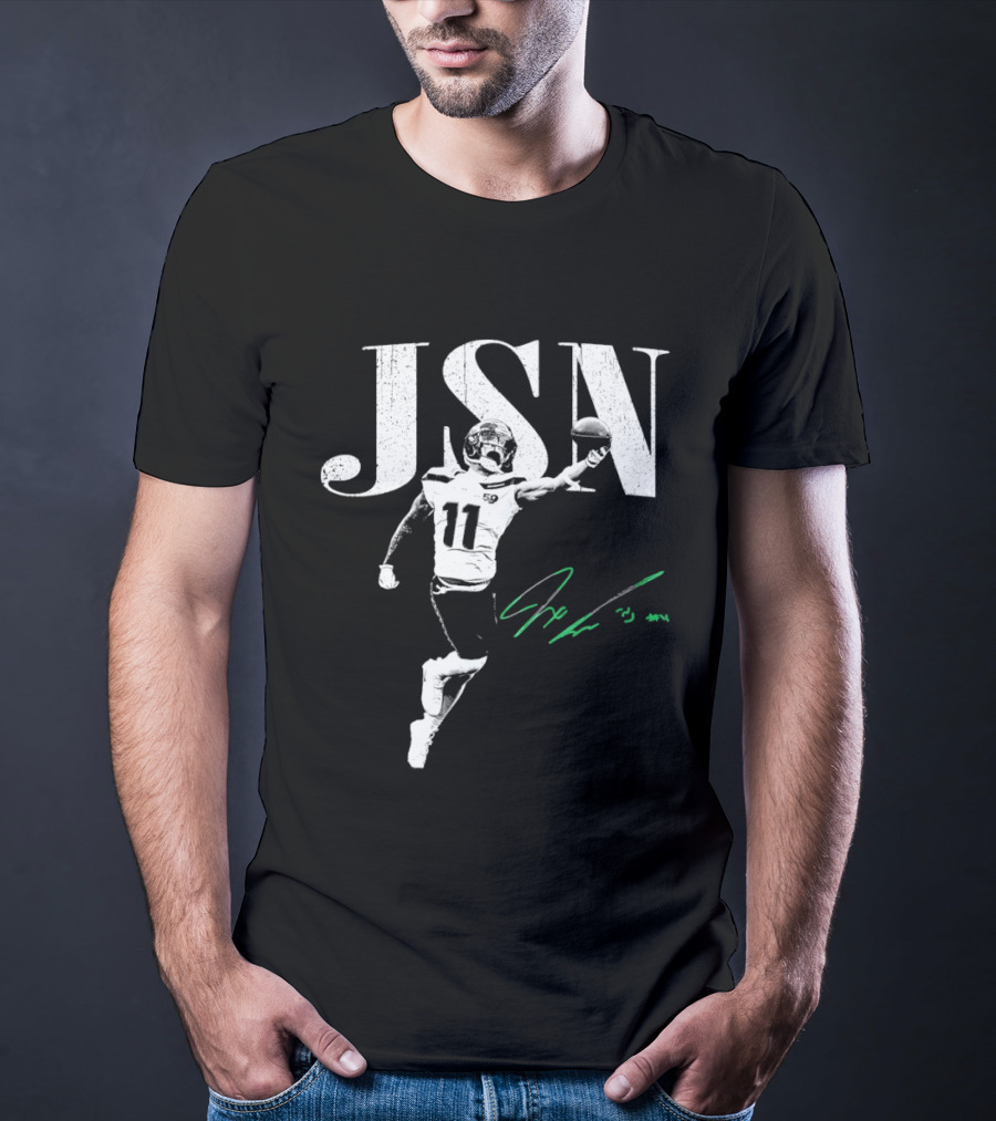 Jaxon Smith Njigba JSN Seattle Seahawks Football Signature T-Shirt