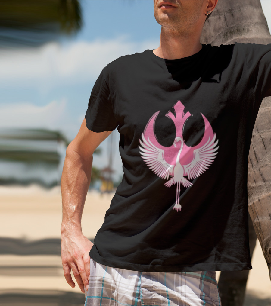 Star Wars Rebel Alliance Flamingo Pink Variant T-Shirt