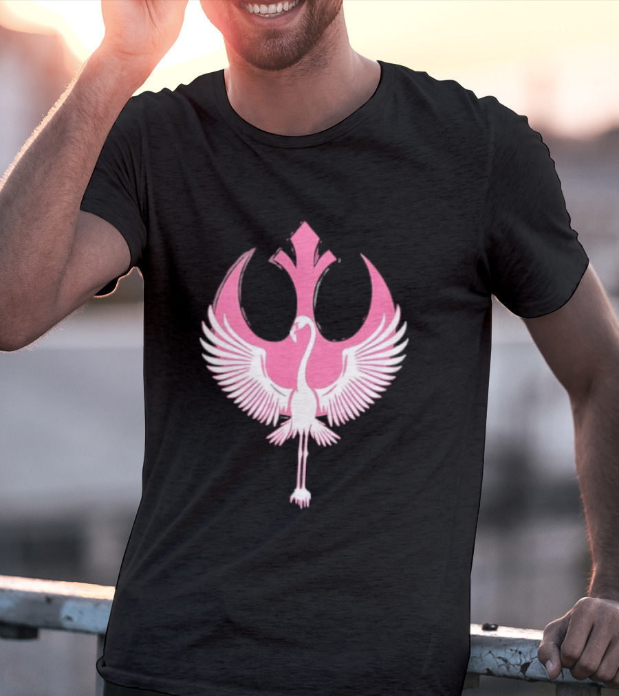 Star Wars Rebel Alliance Flamingo Pink Variant T-Shirt