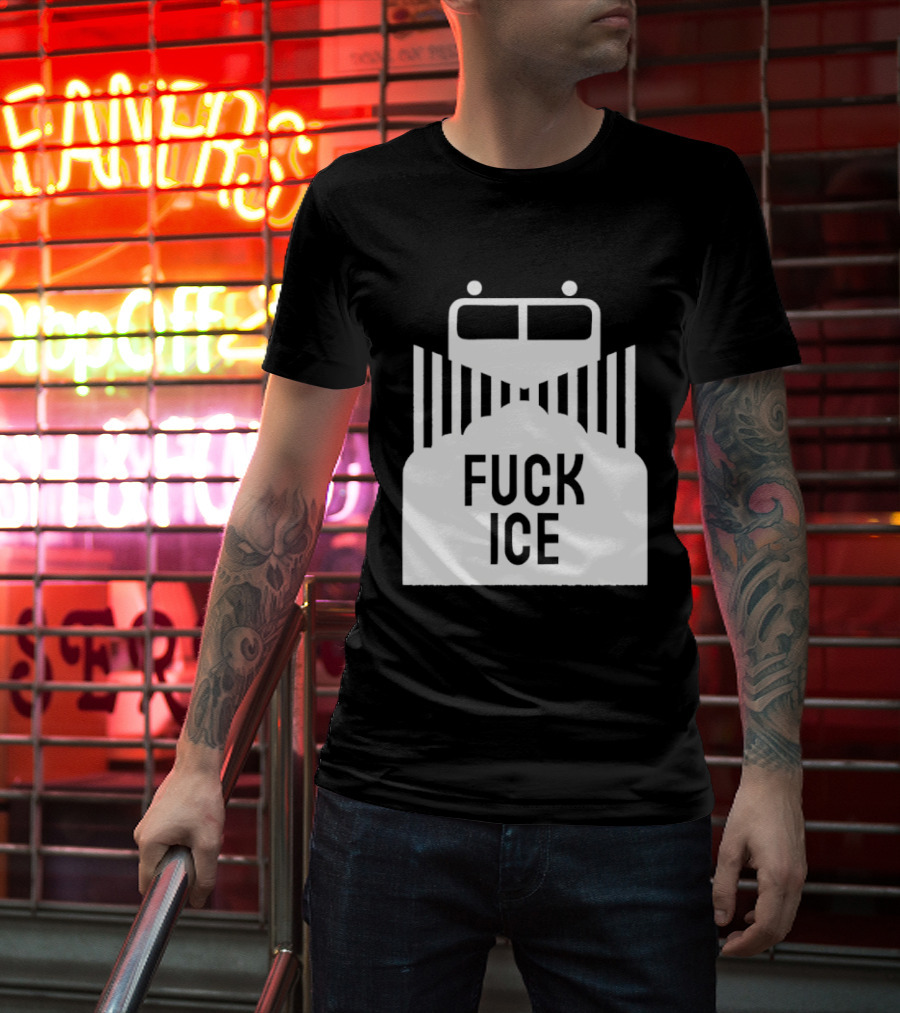 Fuck Ice Detention Abolition Protest Message T-Shirt