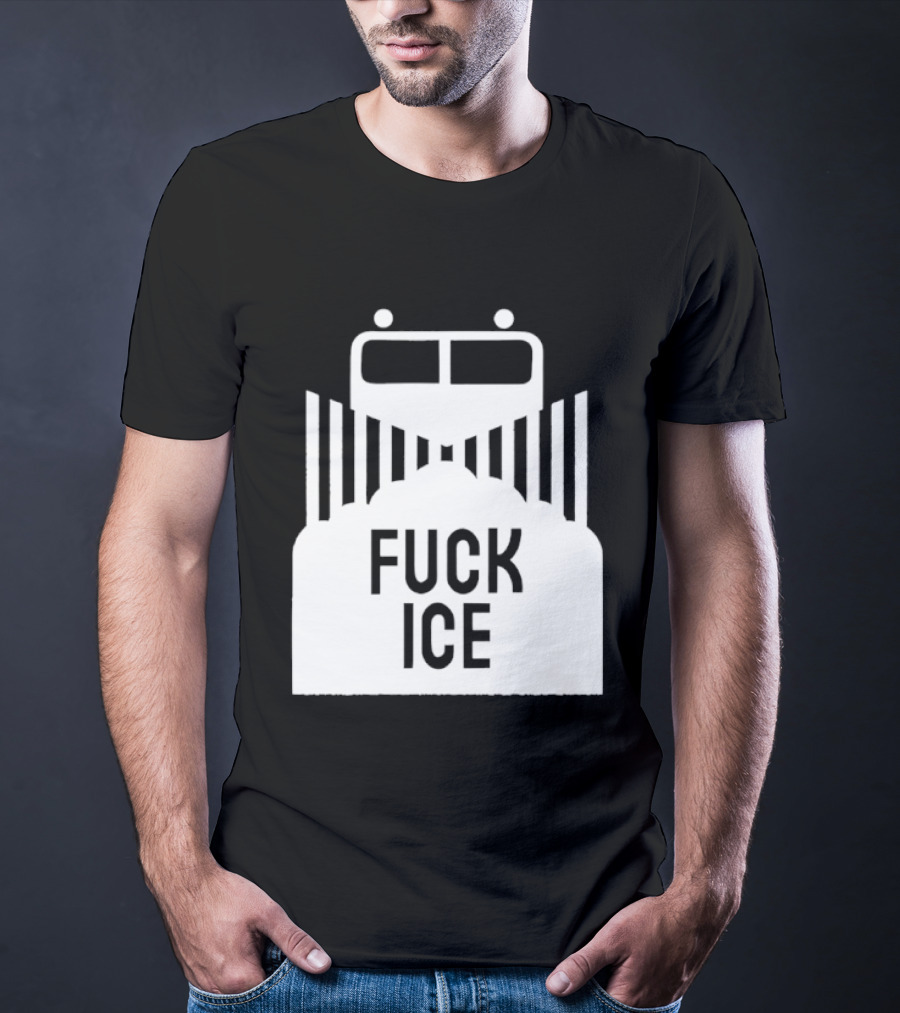 Fuck Ice Detention Abolition Protest Message T-Shirt