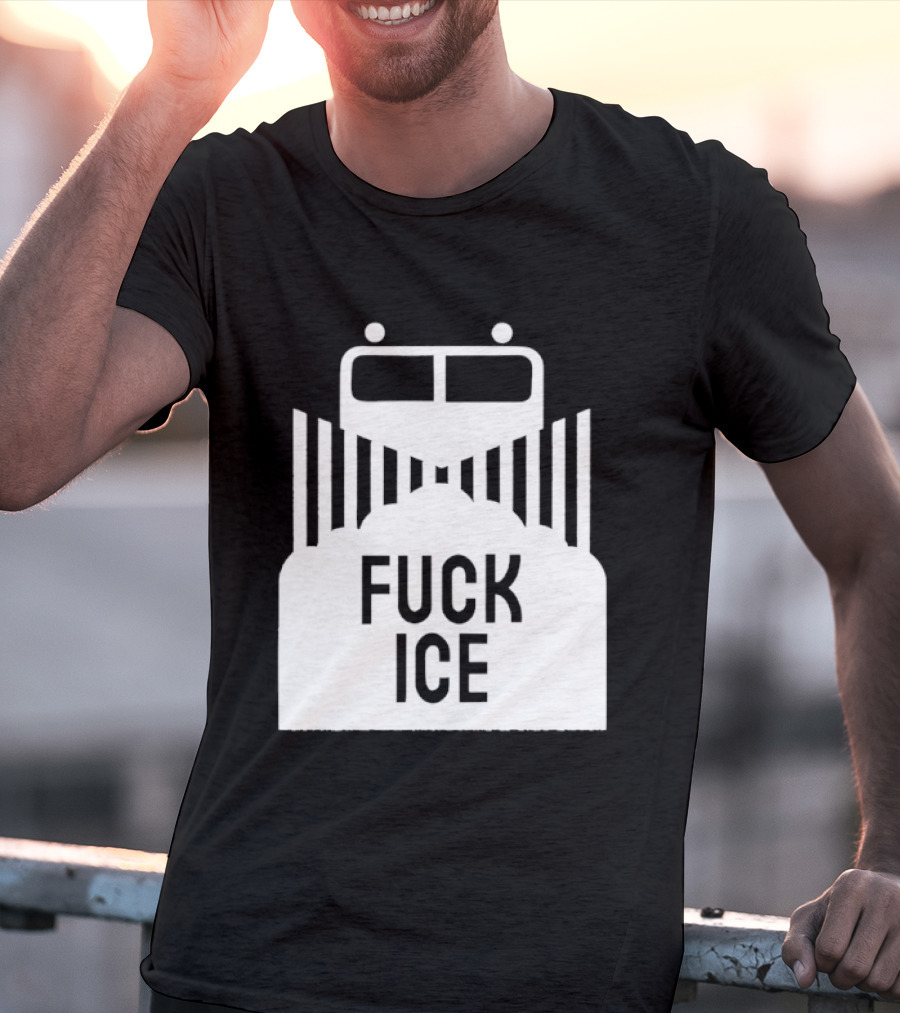 Fuck Ice Detention Abolition Protest Message T-Shirt
