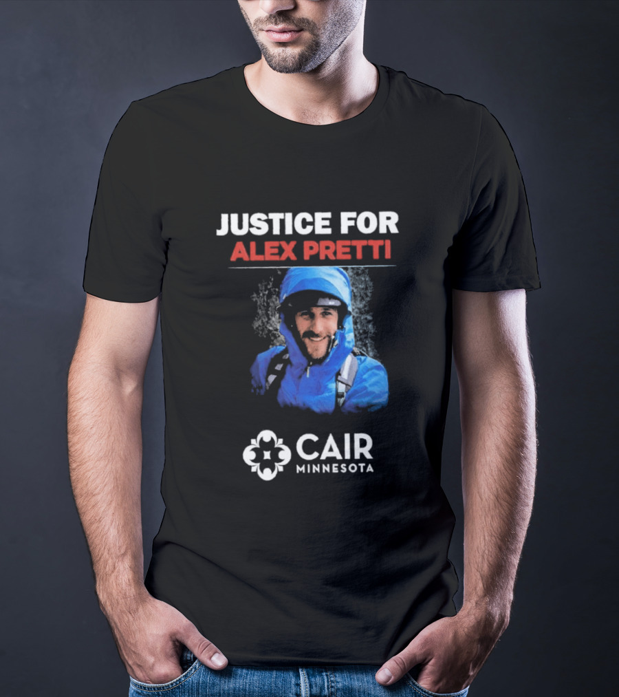Justice For Alex Pretti CAIR Minnesota T-Shirt