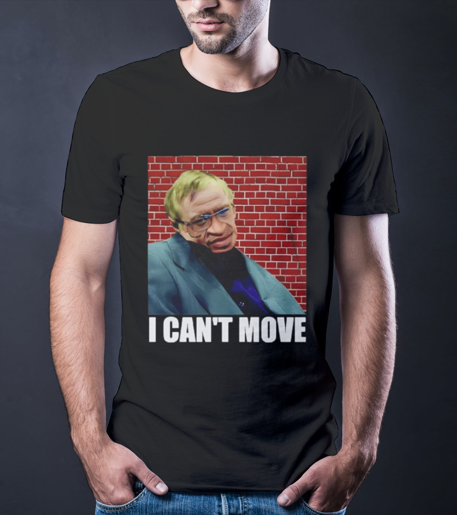 George Floyd Stephen Hawking I Can’t Move T-Shirt