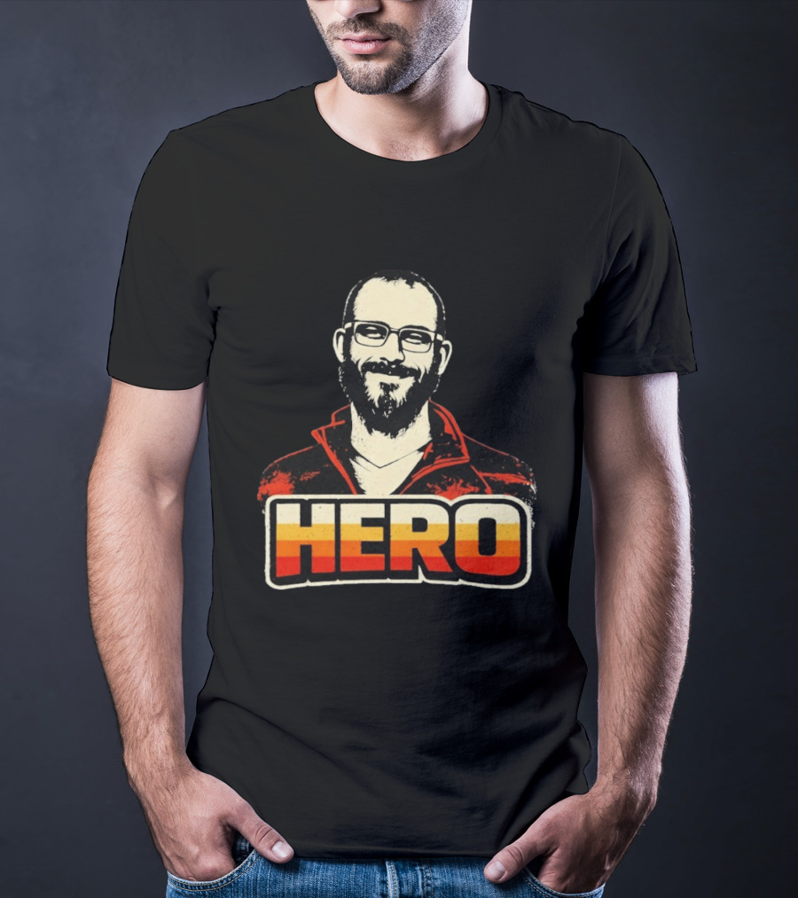 Hero Alex Pretti Minneapolis 2026 ICE Shooting Protest Hero T-Shirt
