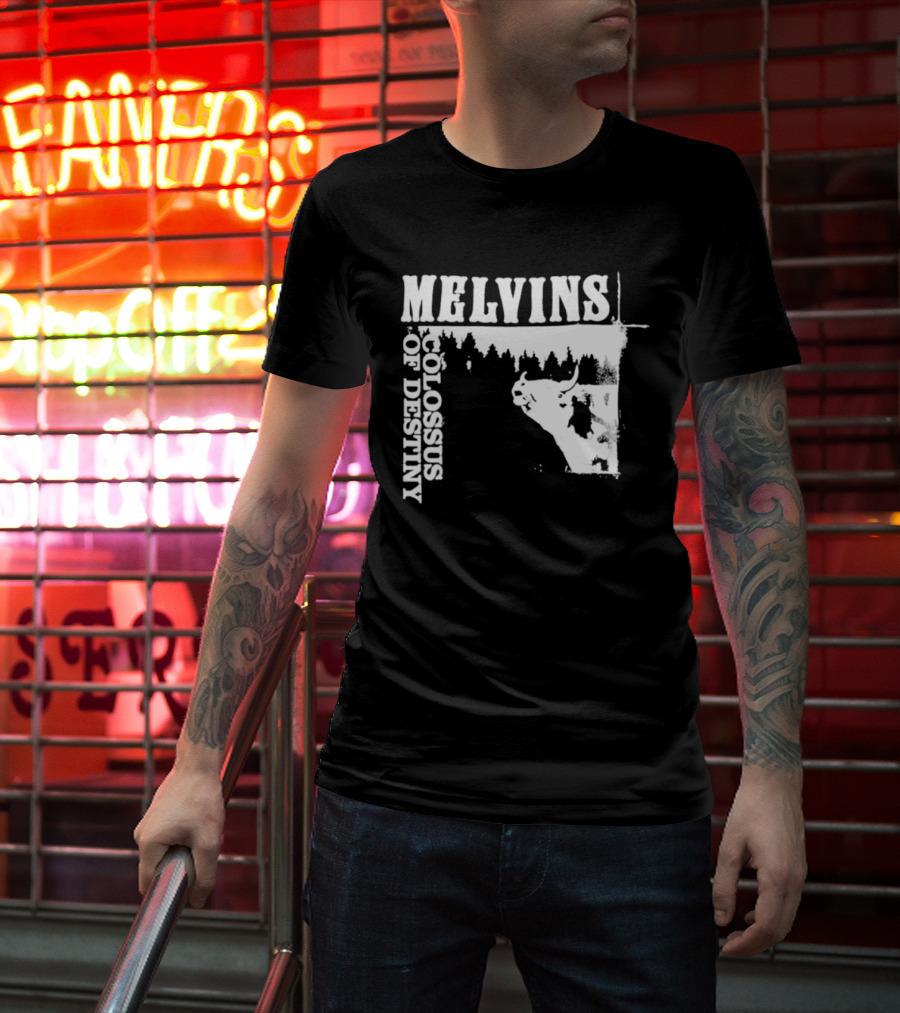 Melvins Colossus Of Destiny Iconic Merchandising Fan Favorite T-Shirt