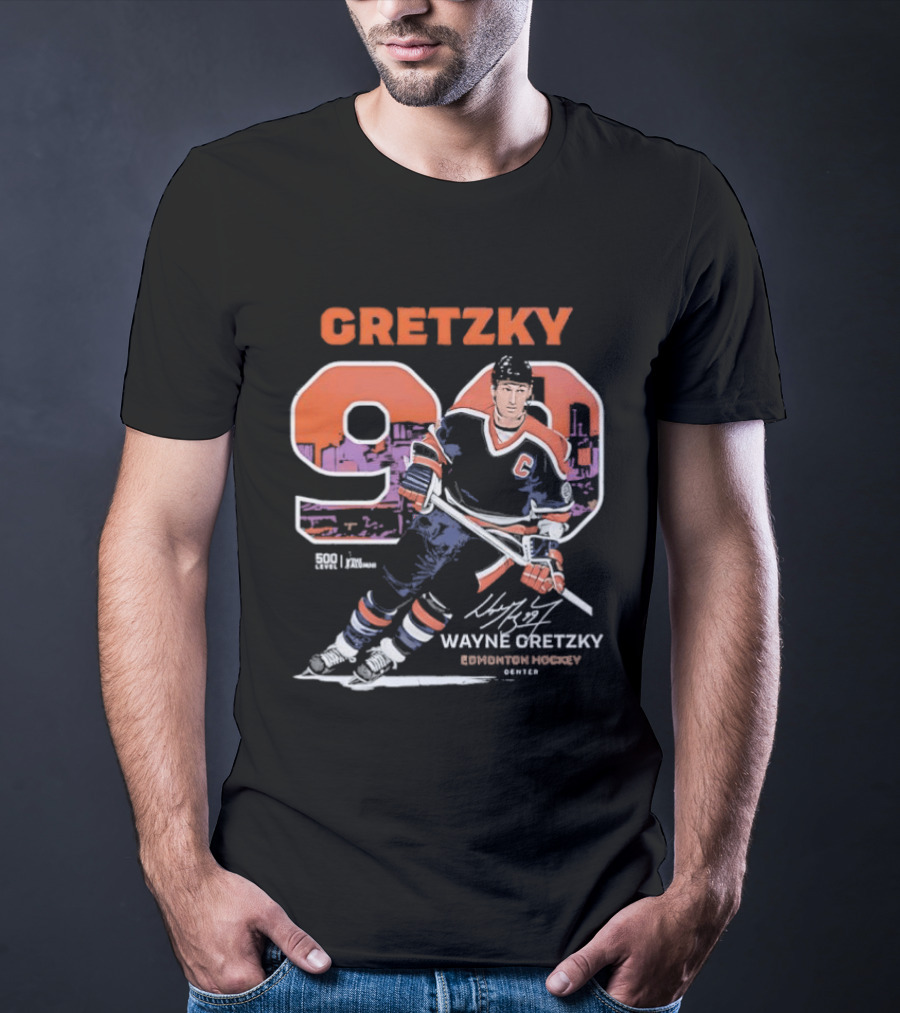 Wayne Gretzky 99 Edmonton Hockey T-Shirt