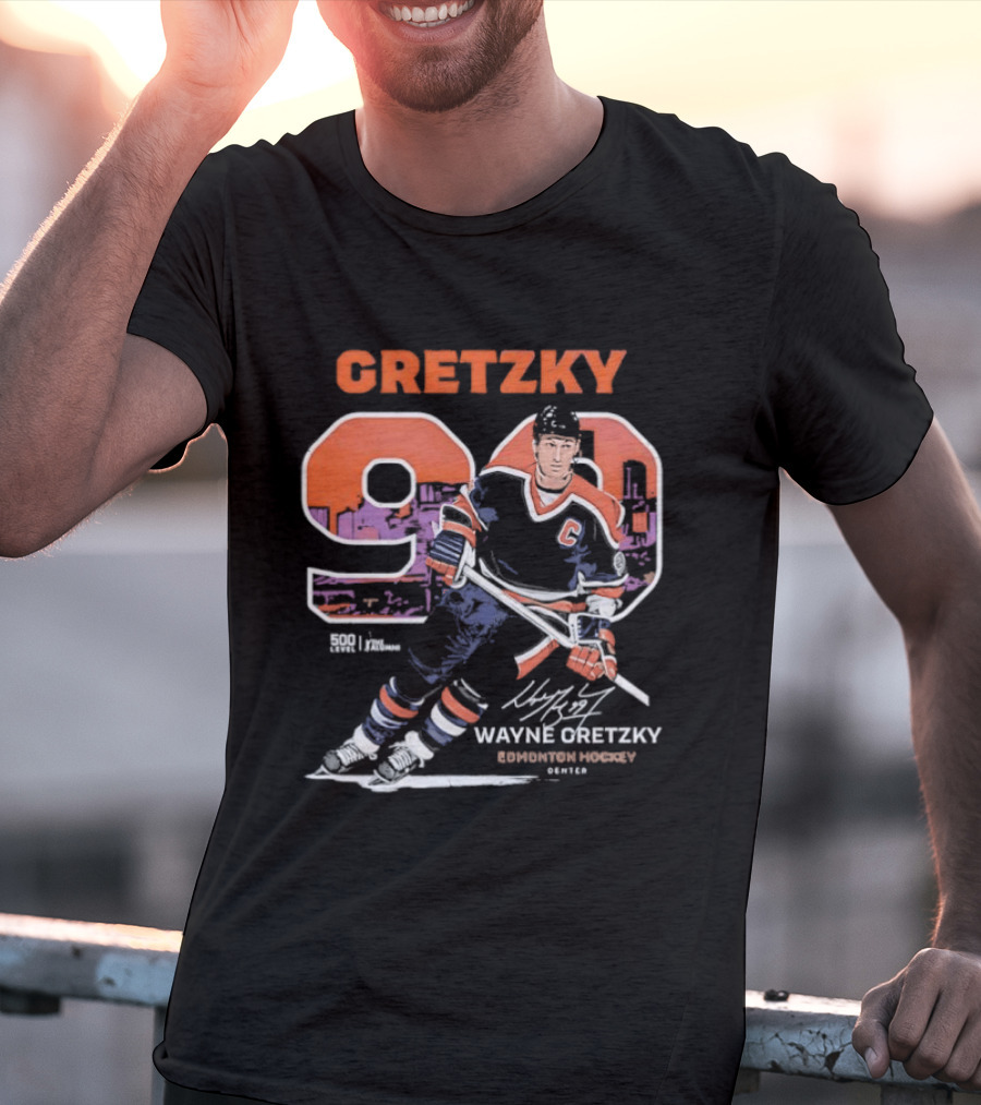 Wayne Gretzky 99 Edmonton Hockey T-Shirt