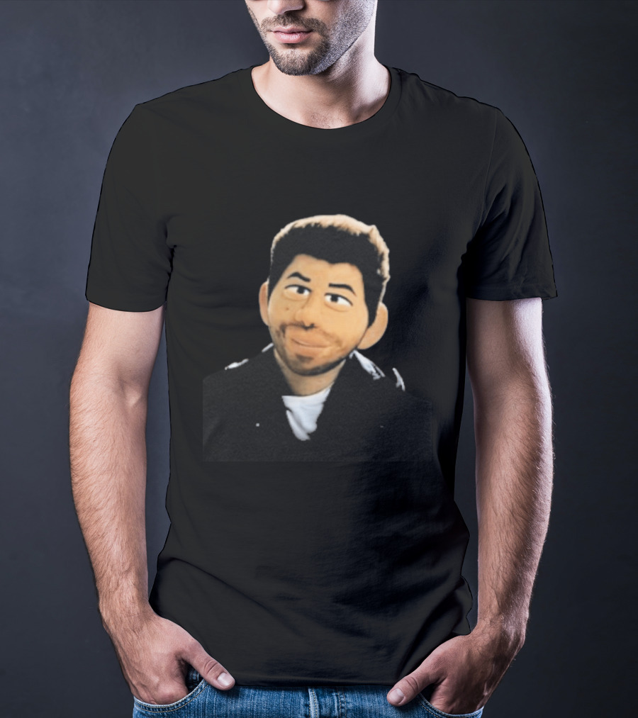 Nick Jonas J.N. Puppet Caricature T-Shirt