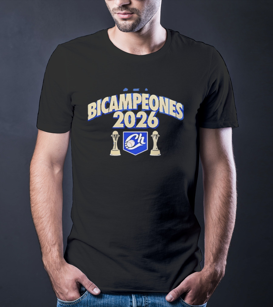 Charros De Jalisco BICAMPEONES 2026 CAMISETA CAMPEONES LMP 25 26 T-Shirt