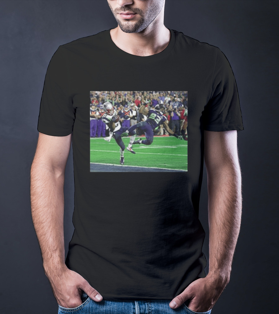 Malcolm Butler Super Bowl XLIX Interception Patriots Seahawks T-Shirt