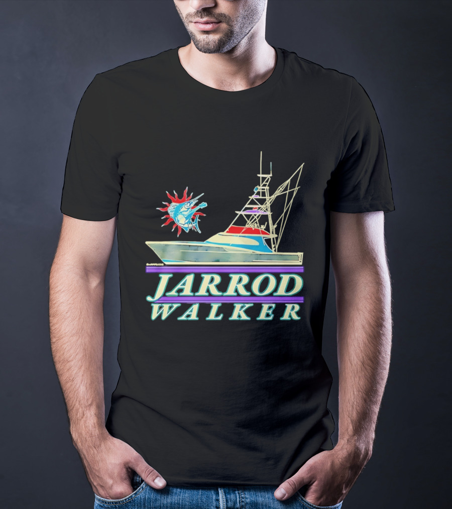 Jarrod Walker Marlin Sportfish Boat T-Shirt
