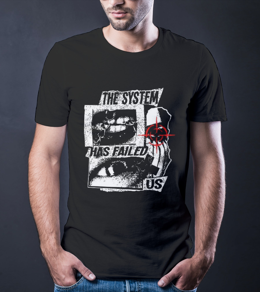 The System Has Failed US Target Visual Motif T-Shirt