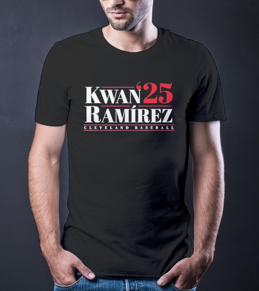 Kwan Ramírez '25 Cleveland Baseball T-Shirt