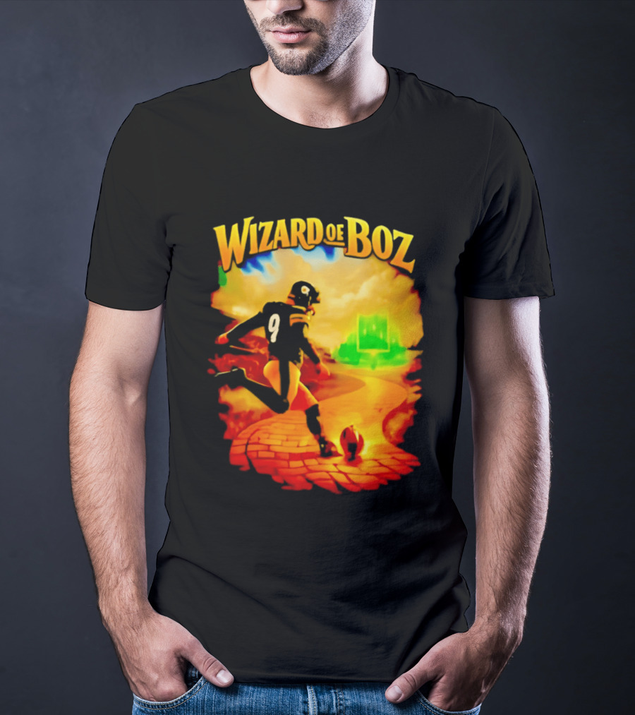 Wizard Of Boz Chris Boswell Pittsburgh Steelers Football Kicker Fantasy T-Shirt