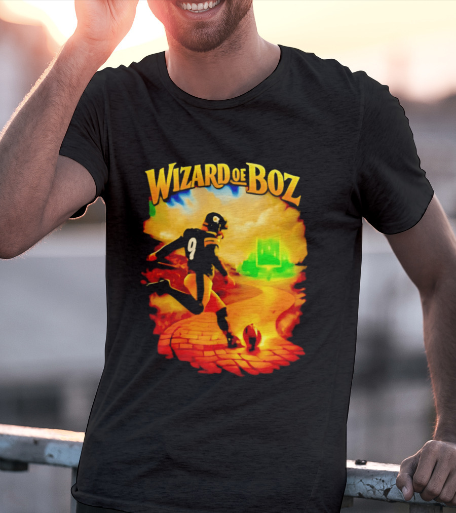Wizard Of Boz Chris Boswell Pittsburgh Steelers Football Kicker Fantasy T-Shirt