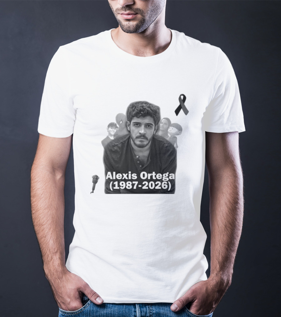 Rip Alexis Ortega Dead Voice Of Spider Man T-Shirt