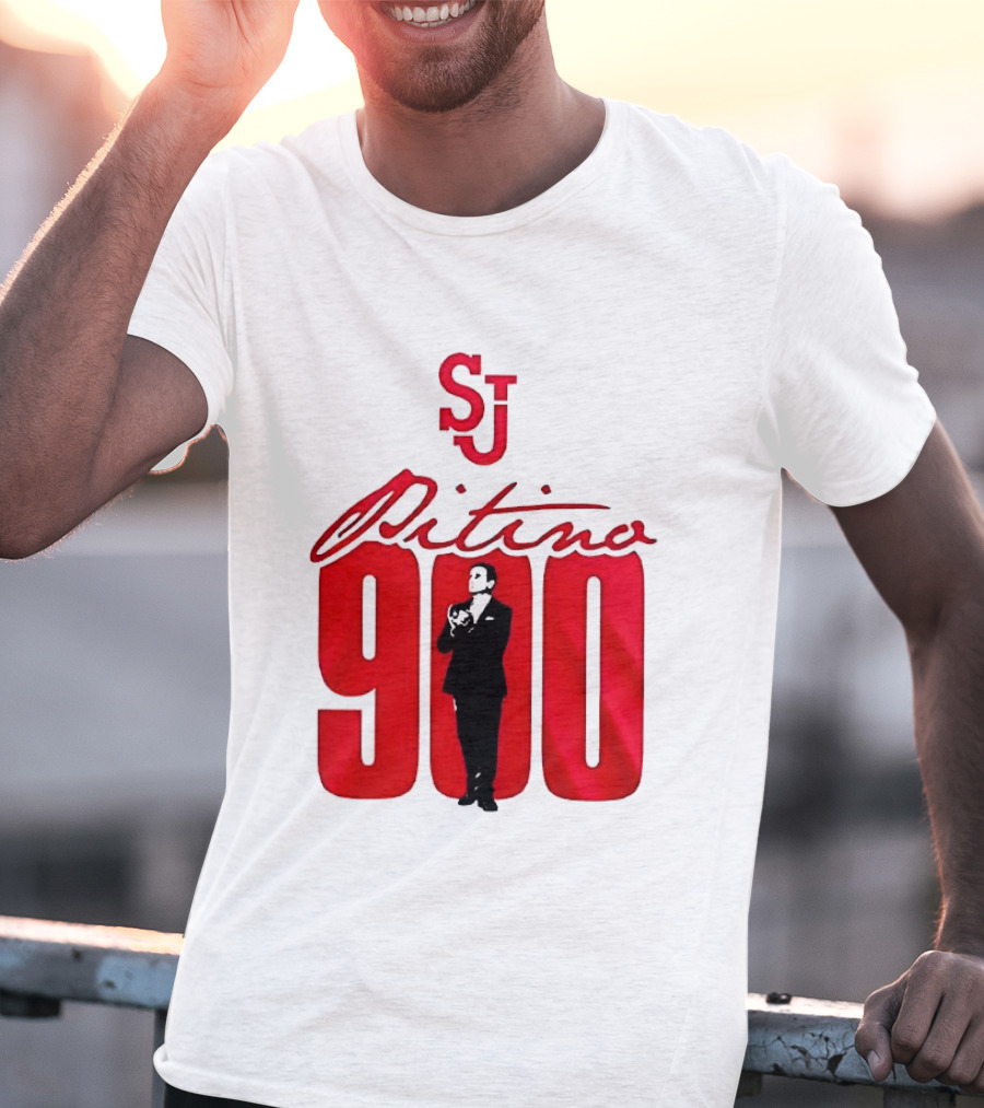 St. John's Rick Pitino 900 Victory Celebration 2026 T-Shirt