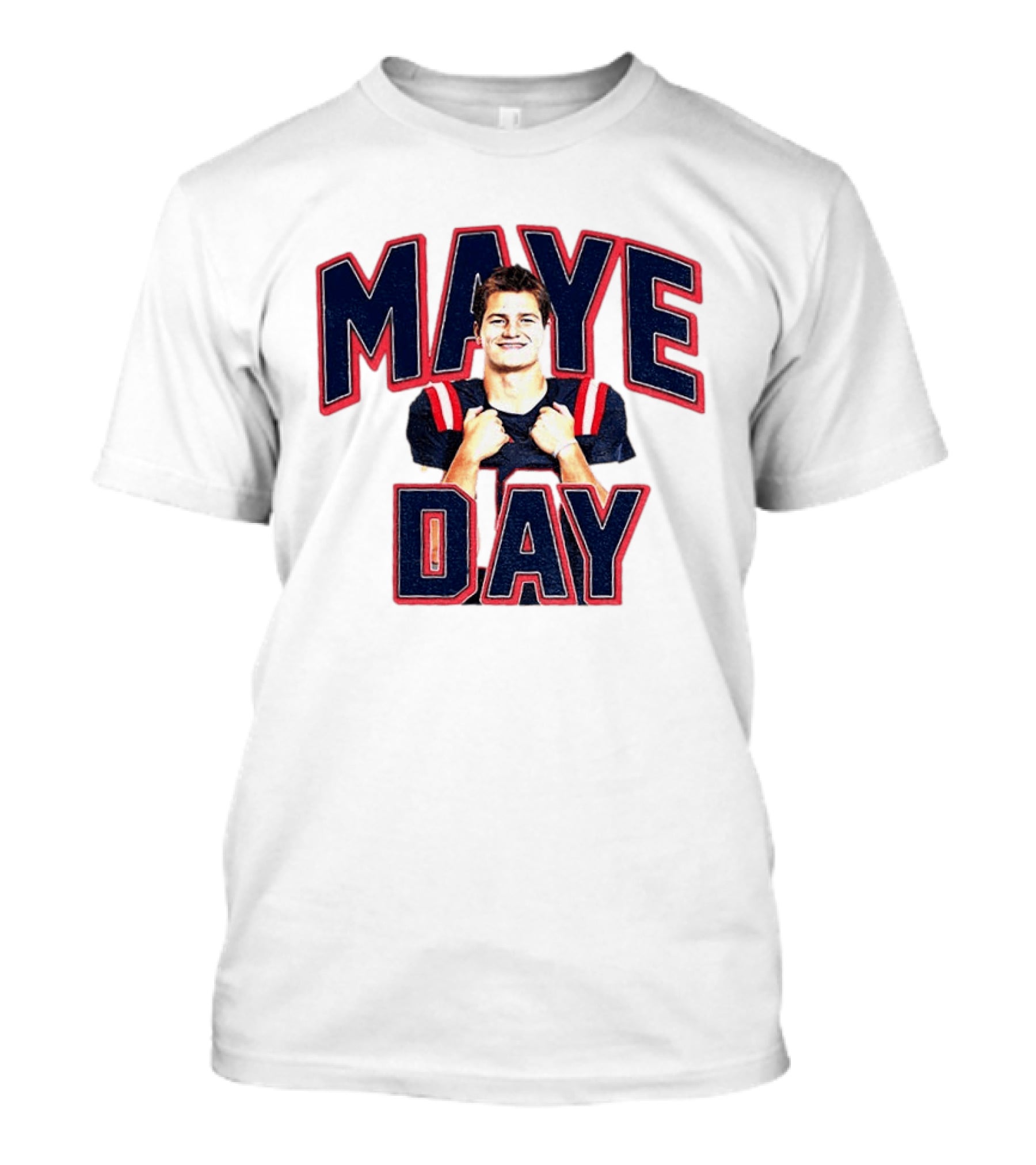 Maye Day Gay For Maye Drake Maye New England Patriots Football Player T-Shirt