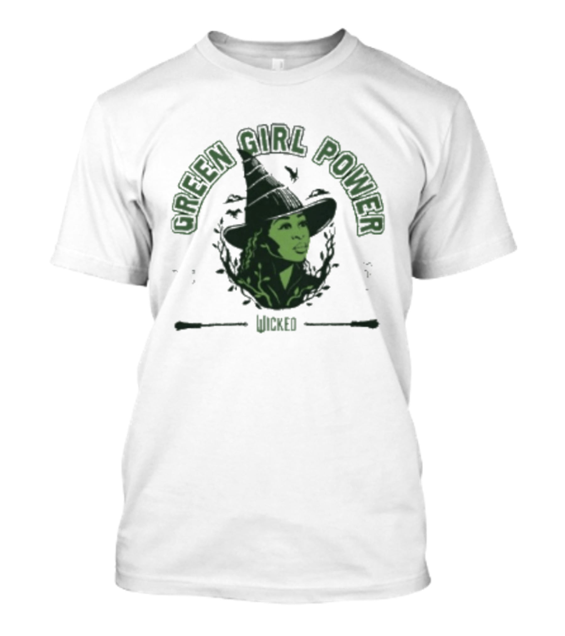 Wicked Green Girl Power Witch T-Shirt