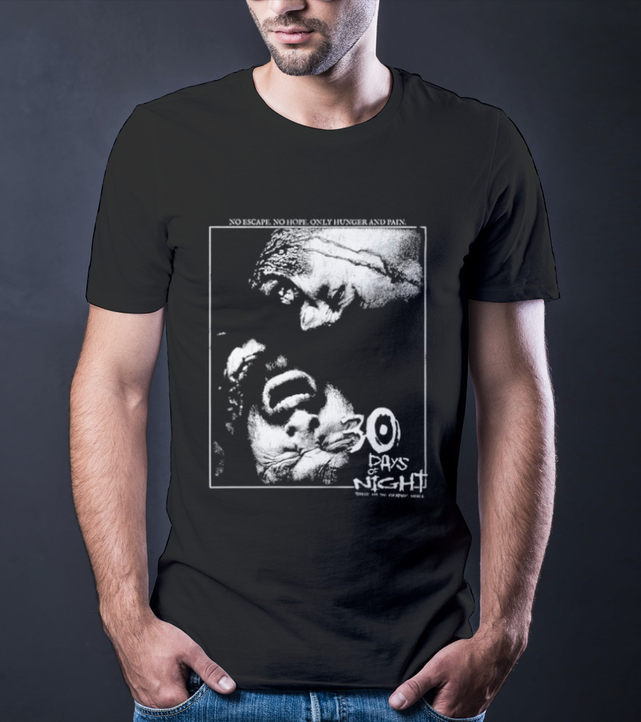 30 Days Of Night No Escape No Hope Only Hunger And Pain Graphic Novel Horror T-Shirt