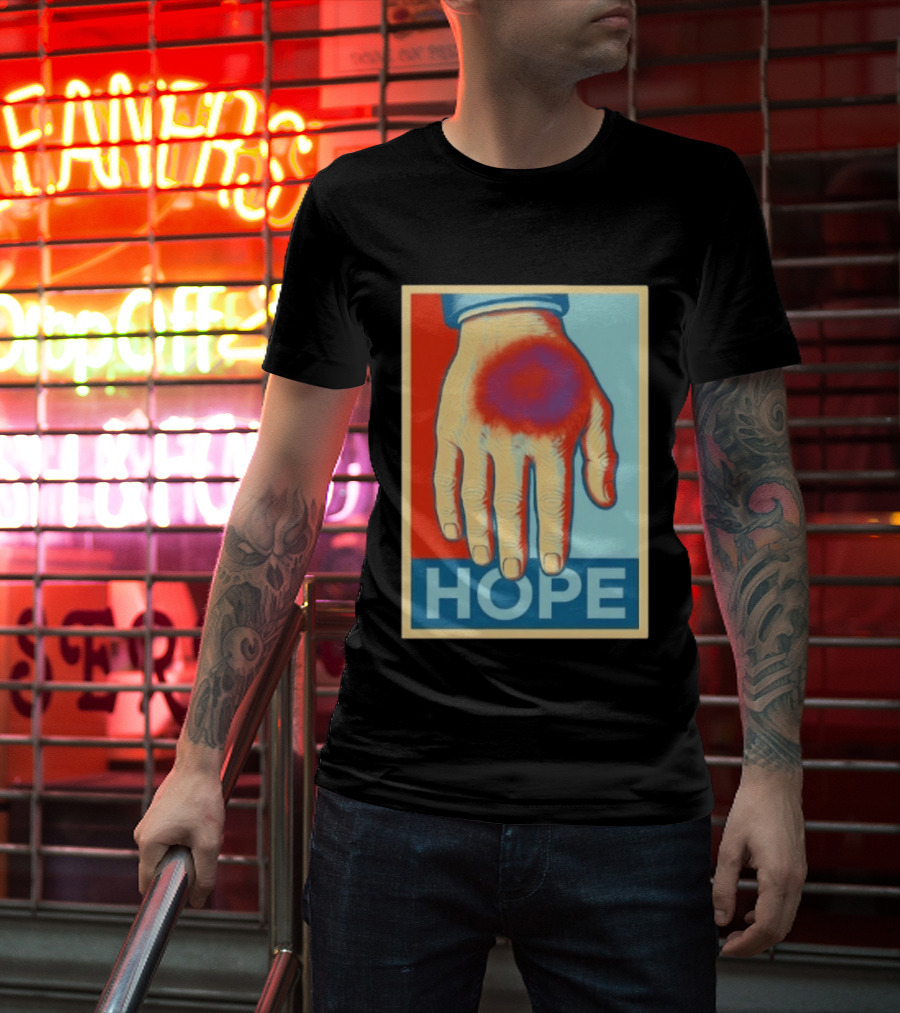 Trump Hope Hand Pop Art Style Springs Eternal T-Shirt