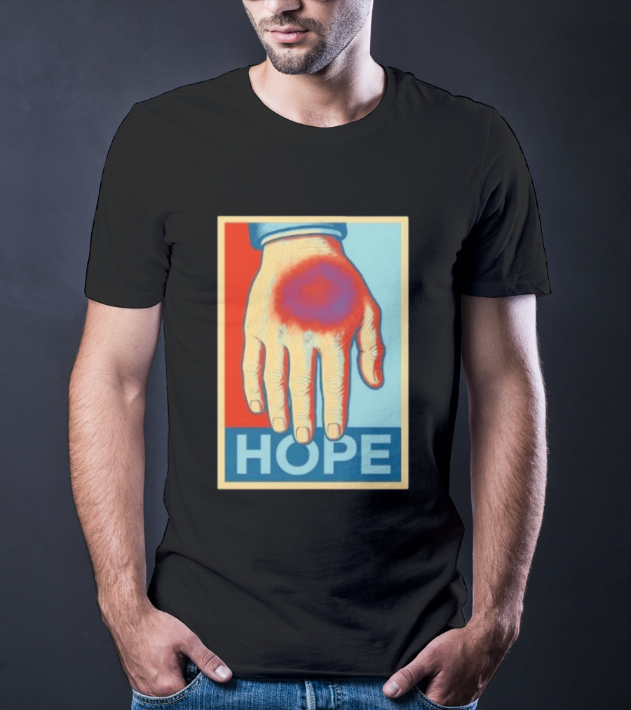 Trump Hope Hand Pop Art Style Springs Eternal T-Shirt