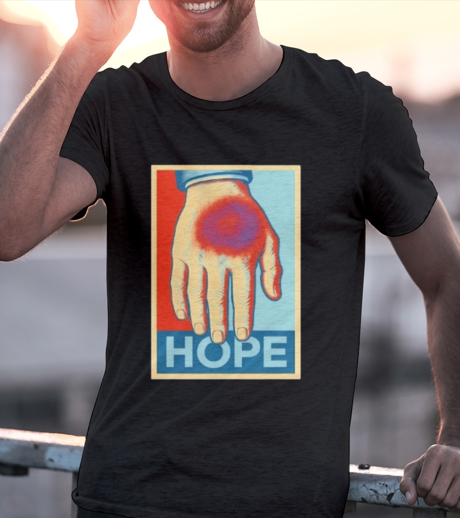 Trump Hope Hand Pop Art Style Springs Eternal T-Shirt